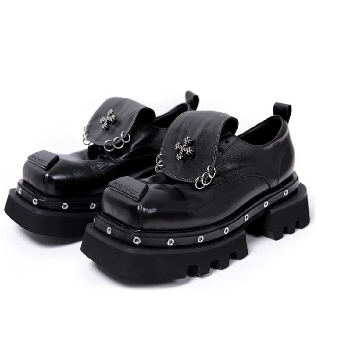 펑크 청키힐 더비 블랙 245 상품이미지2
