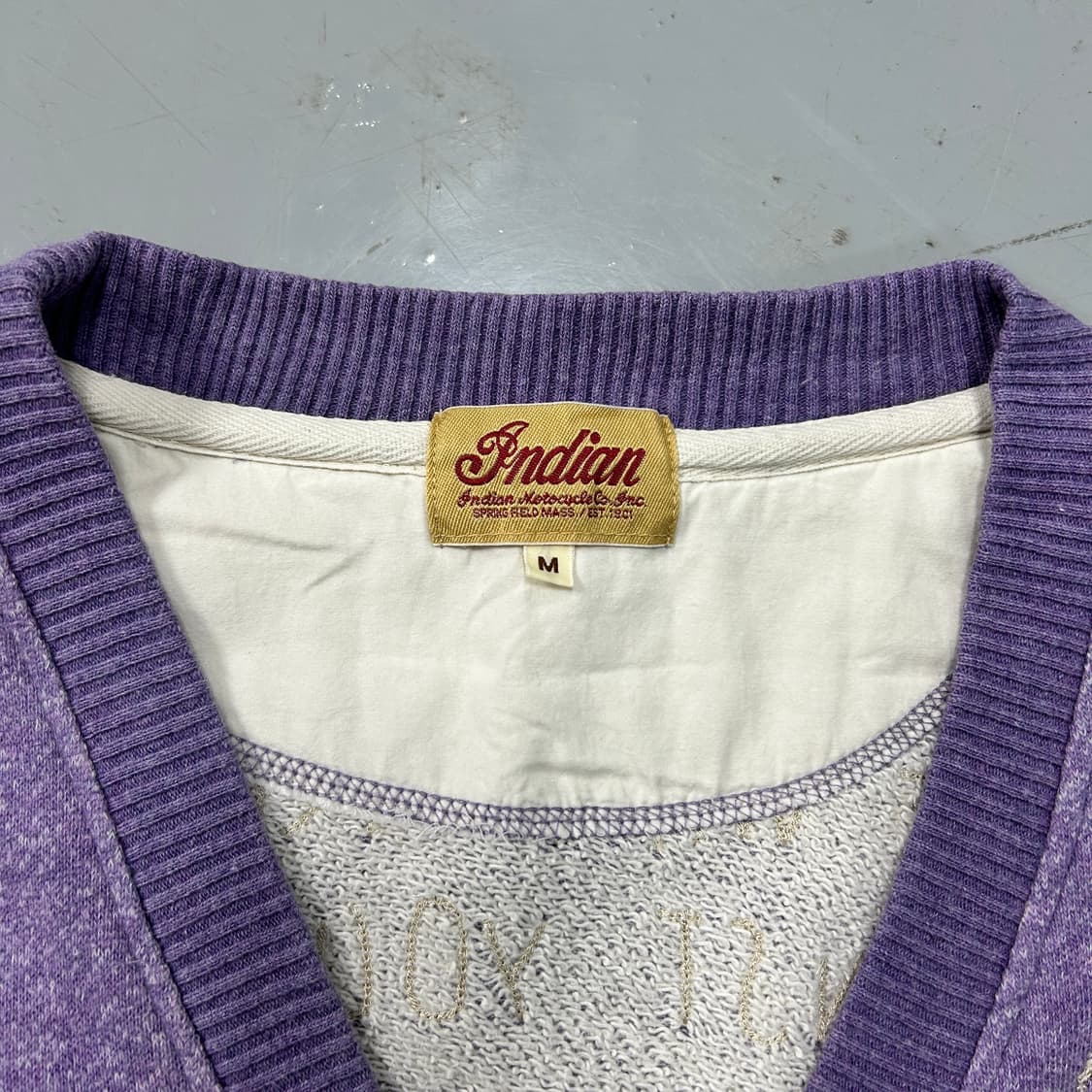 인디언 모터사이클 엠브로이드 가디건 상품이미지6