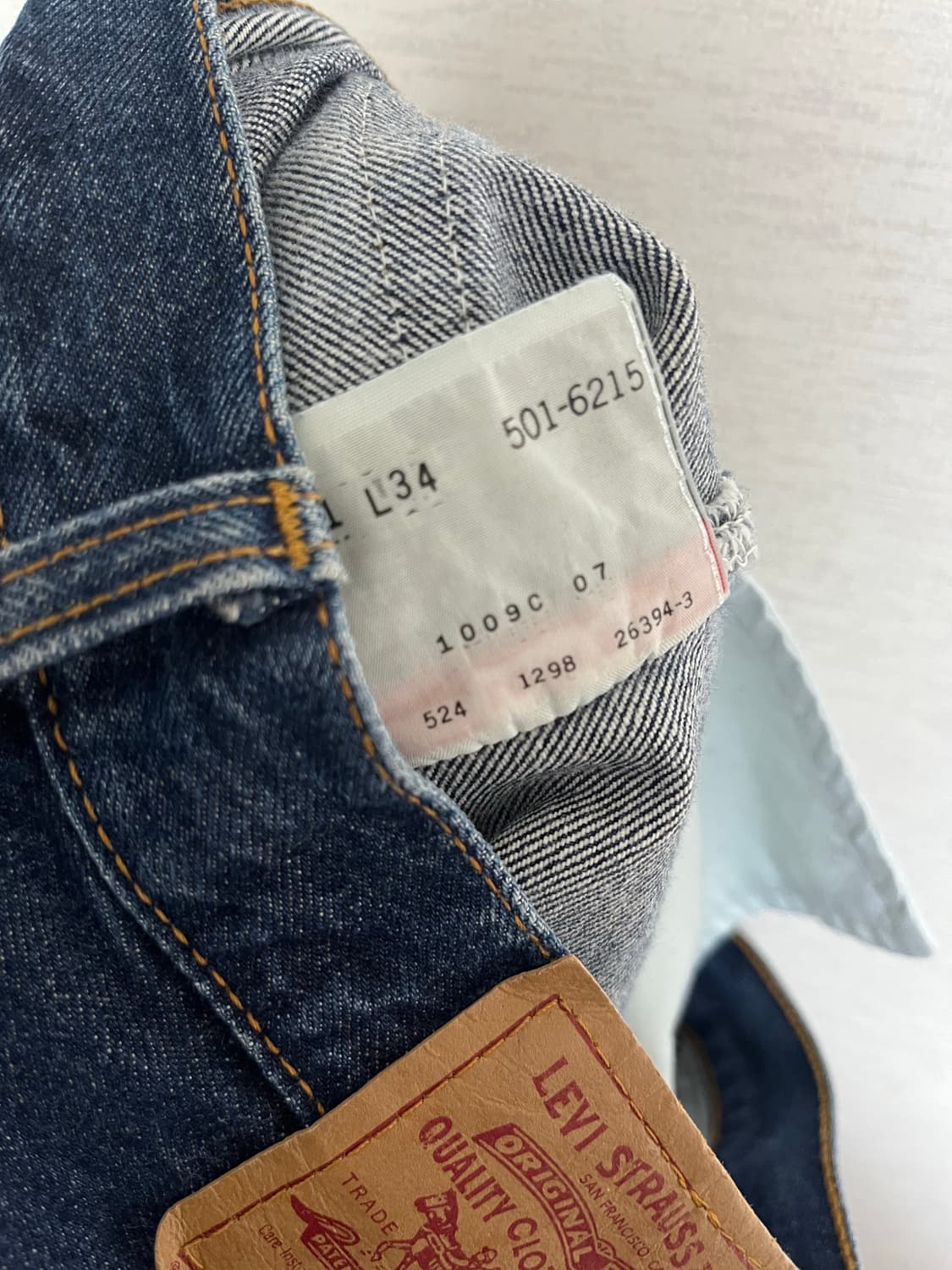 (31x34) 90’s 524공장 made in usa 리바이스 501 상품이미지5