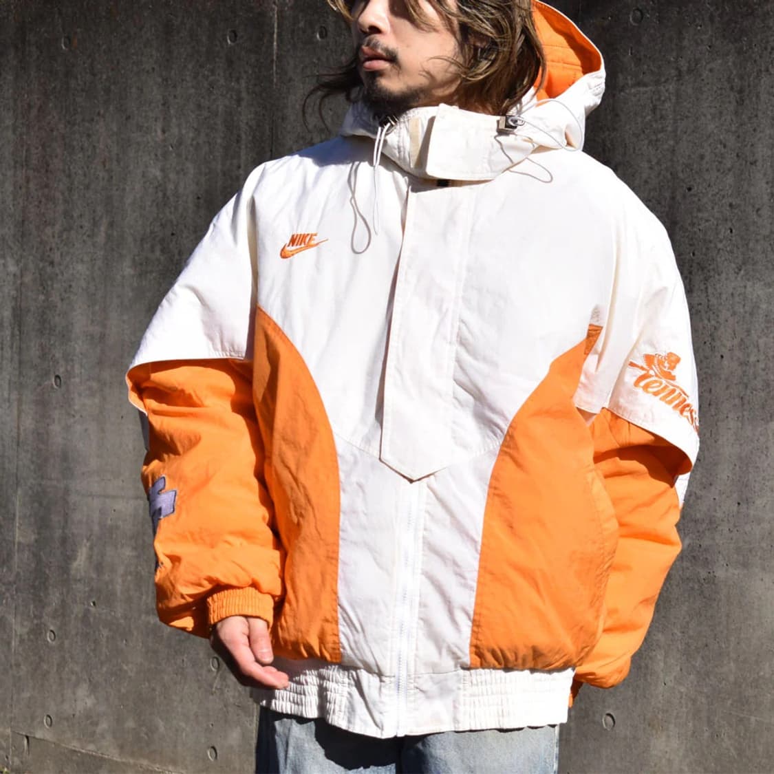 레어 90s USA 빈티지 나이키 테네시 패딩 자켓 상품이미지1