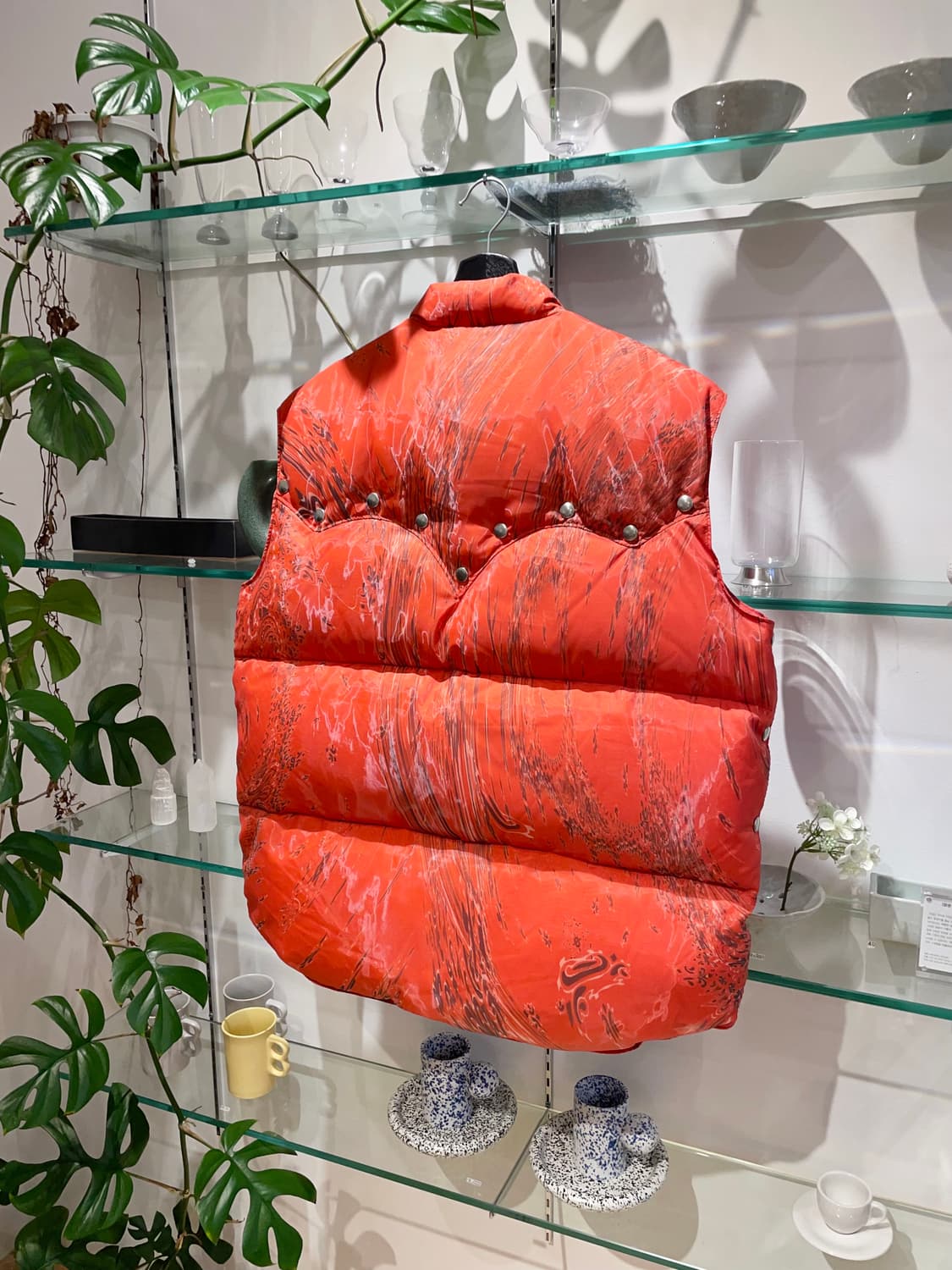 MASU awmarbel bandana puffer vest 상품이미지6