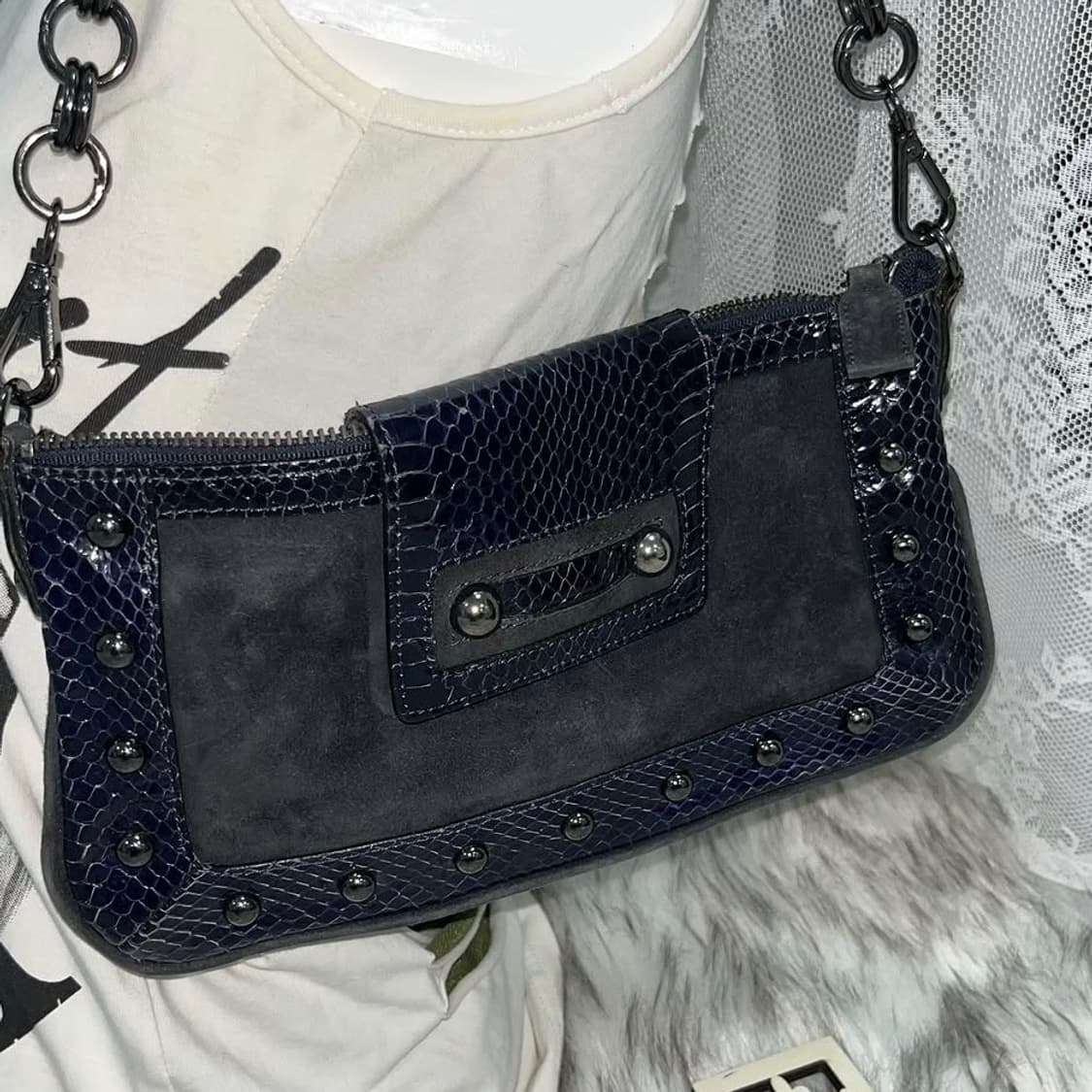 renoma 파에톤 스터드 숄더백 상품이미지3