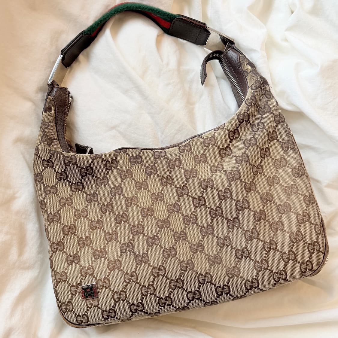 Rare) Gucci monogram hobo bag 상품이미지1