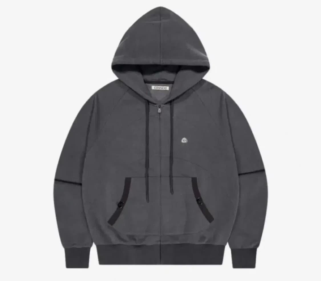 코이세이오 스마트어반유즈풀 후드집업 블랙 상품이미지1