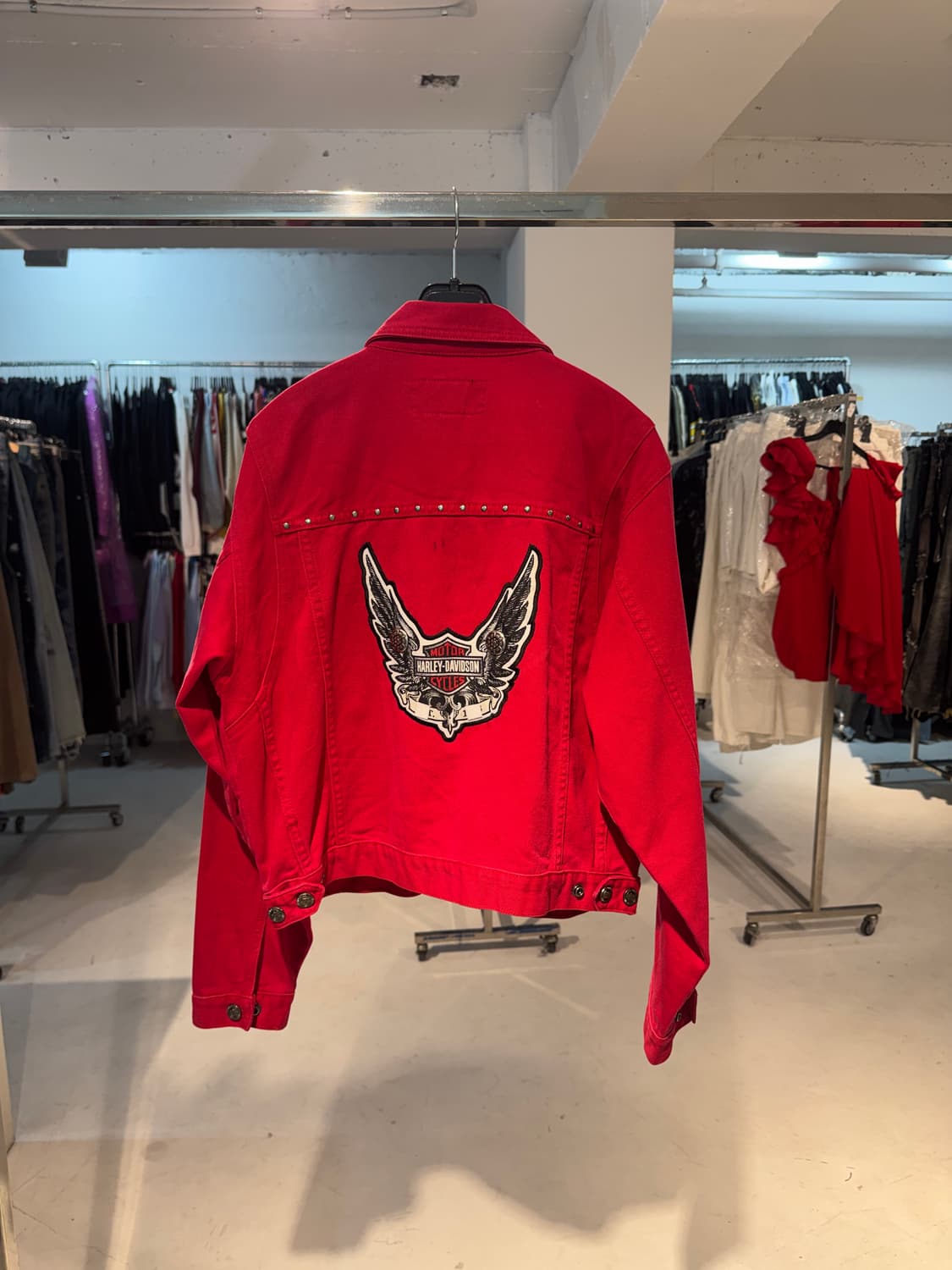 Harley davidson 할리데이비슨 레드자켓 상품이미지2