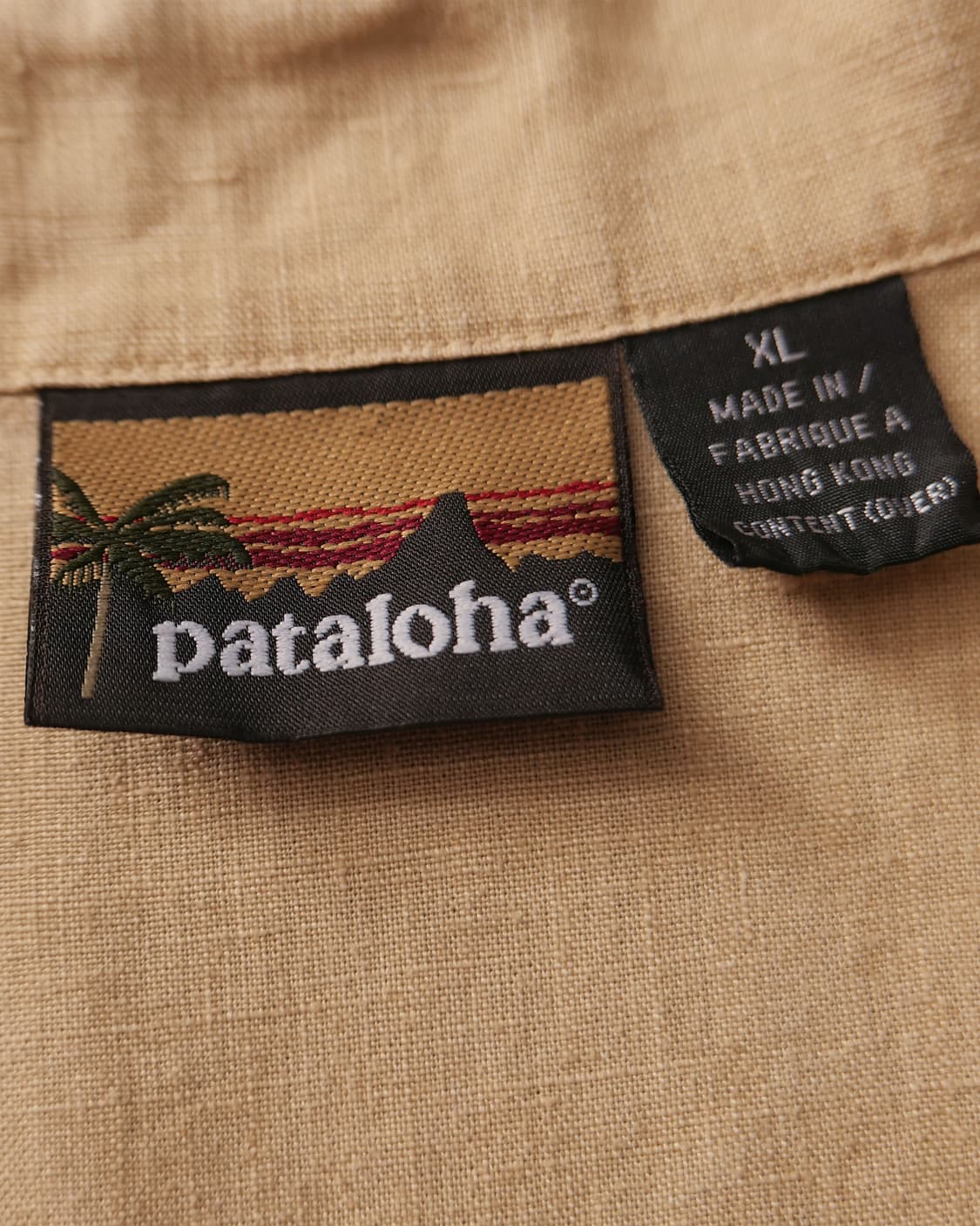 02SS pataloha Hawaiian Hemp shirt XL 상품이미지10