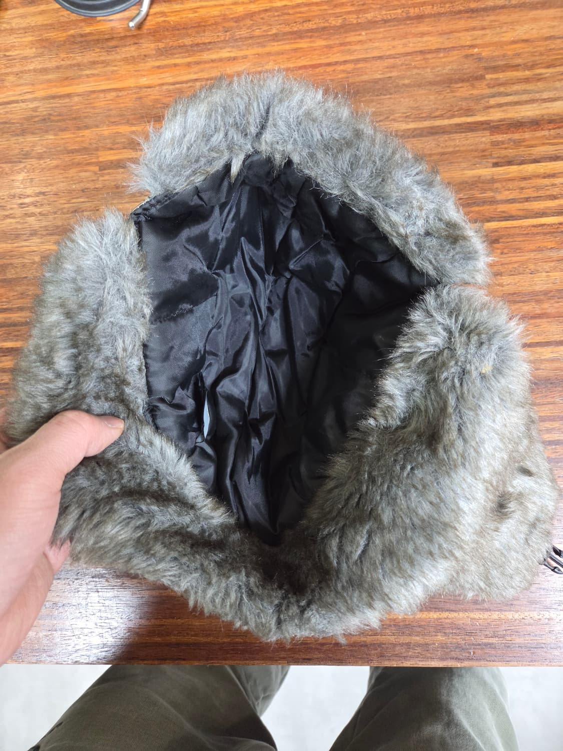 밀리터리 웹텍스 누빔 퍼 카모 트루퍼햇 모자 L xl 상품이미지3