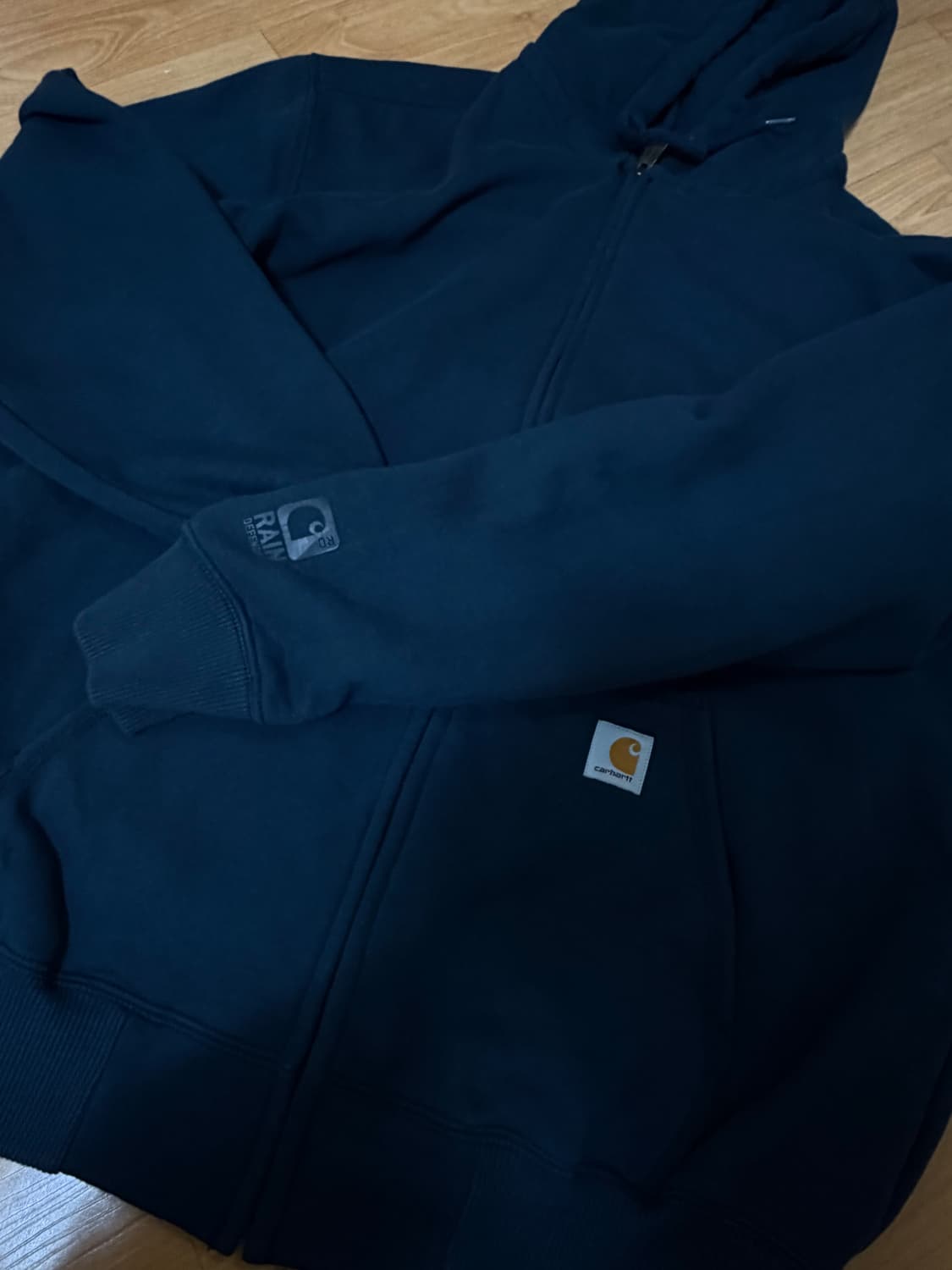 칼하트 레인 디펜더 후드집업 L 상품이미지3