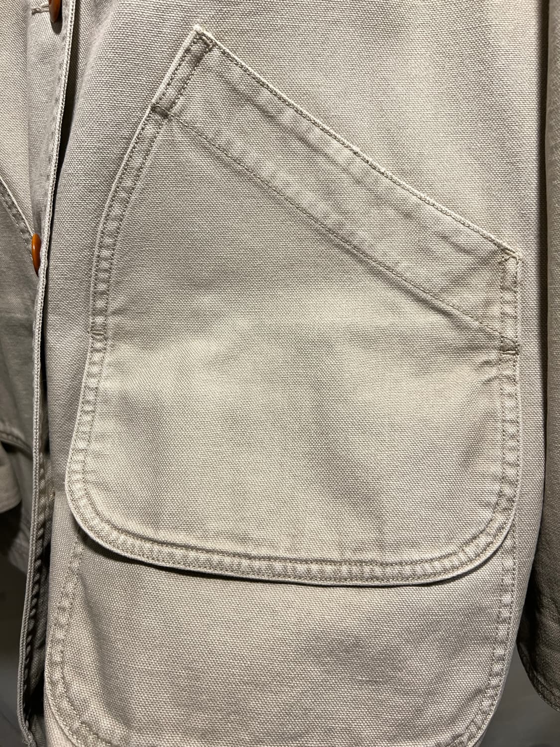 [L]L.L.Bean USA 엘엘빈 체크 라이닝 아이보리 헌팅 자켓 상품이미지4