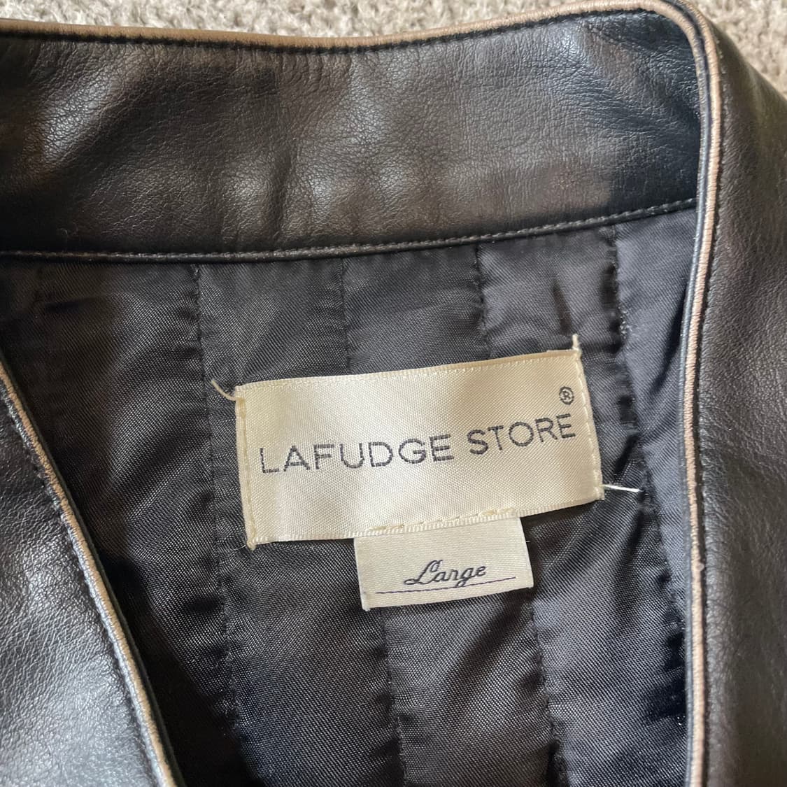 라퍼지스토어 레더 자켓 상품이미지3