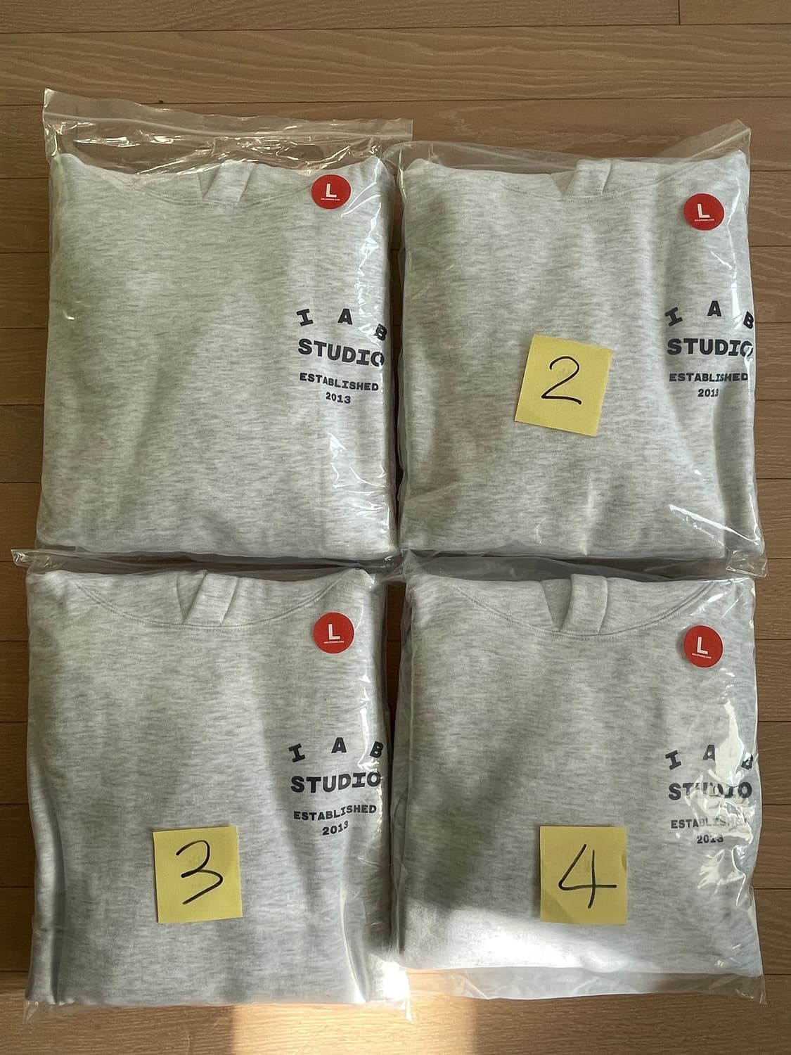 (새상품)아이앱스튜디오 후드티 L 상품이미지3