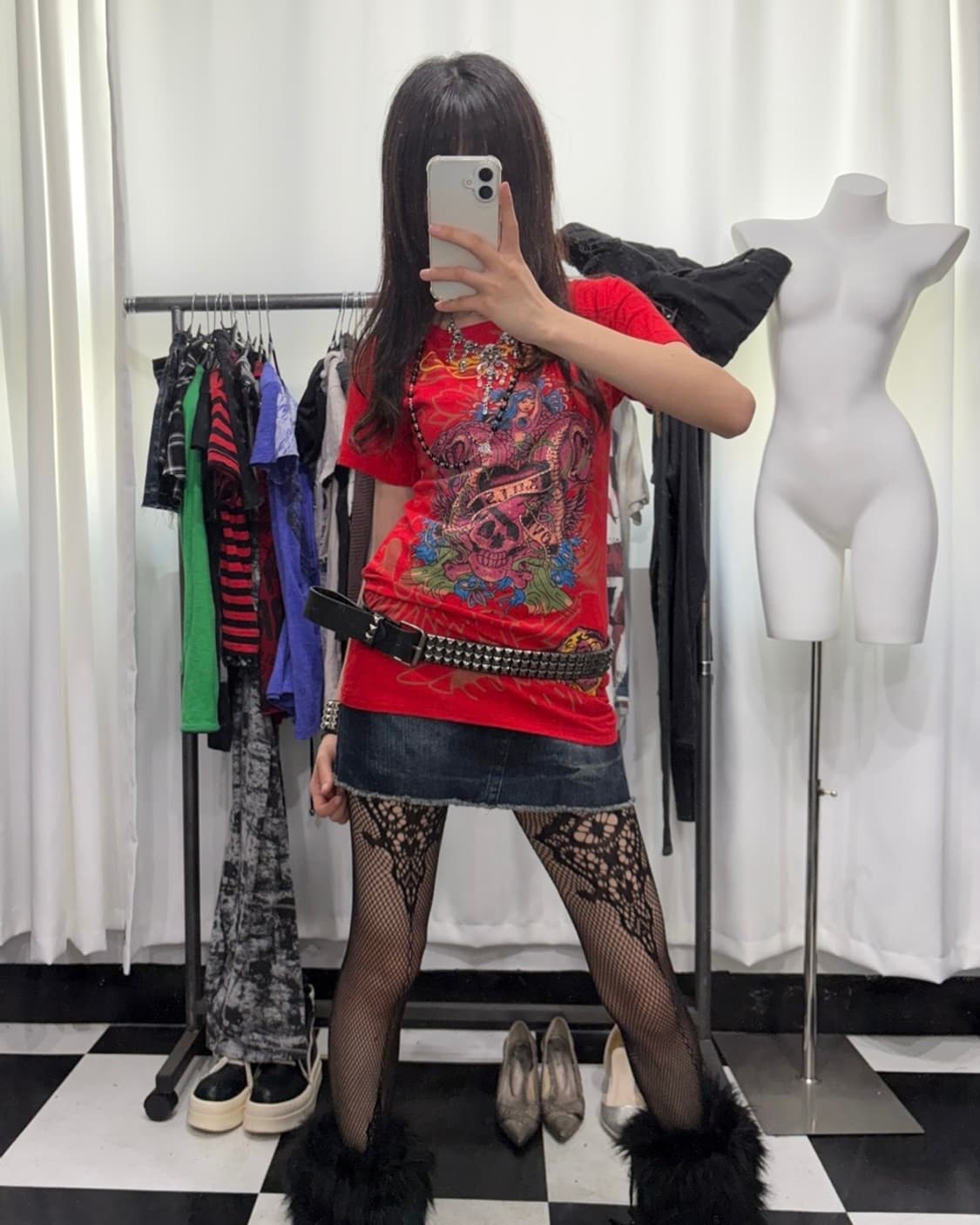 🎸Ed hardy 프린팅 티셔츠🎸 상품이미지3