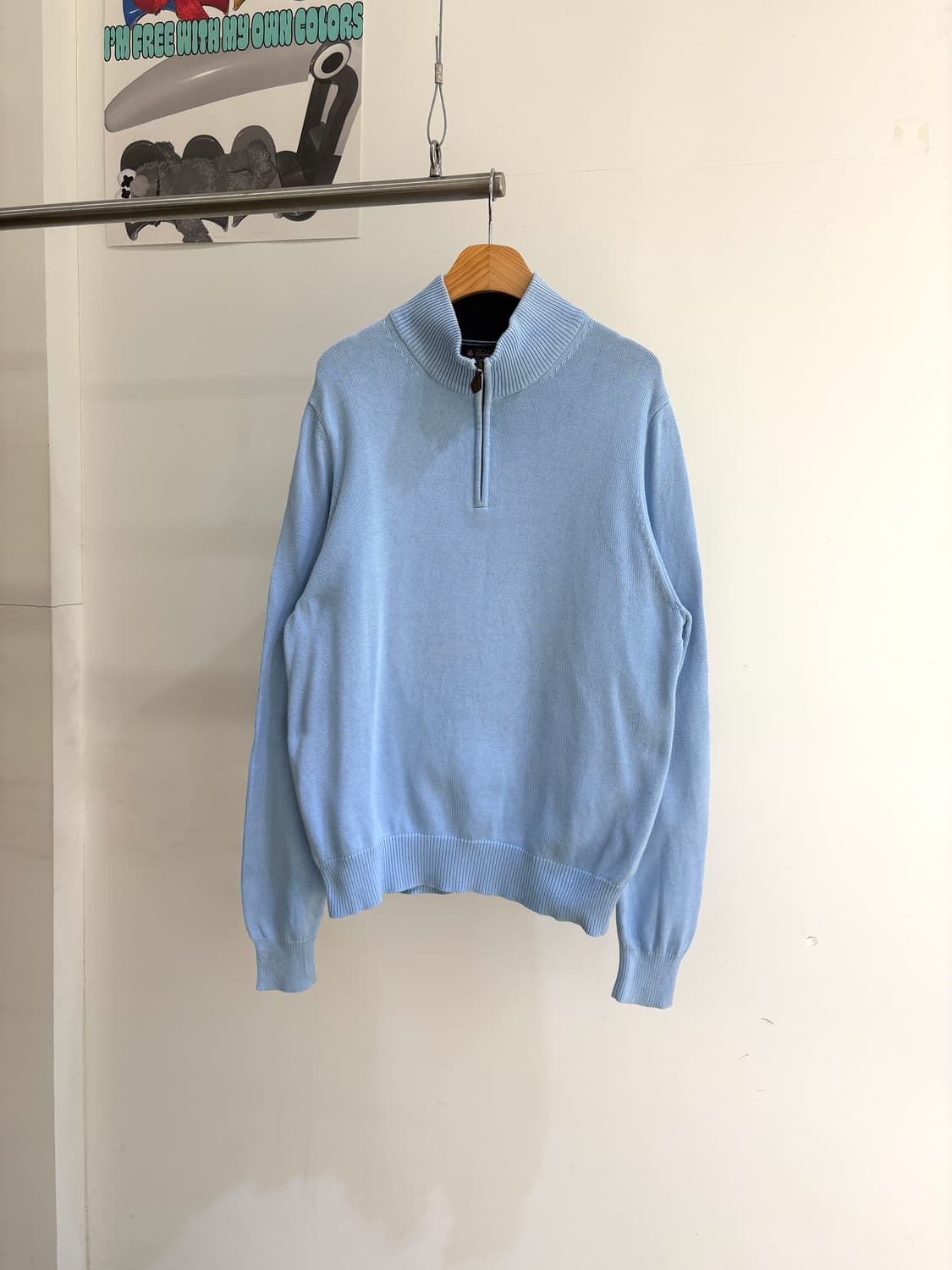 BROOKS BROTHERS 반집업 니트 상품이미지1