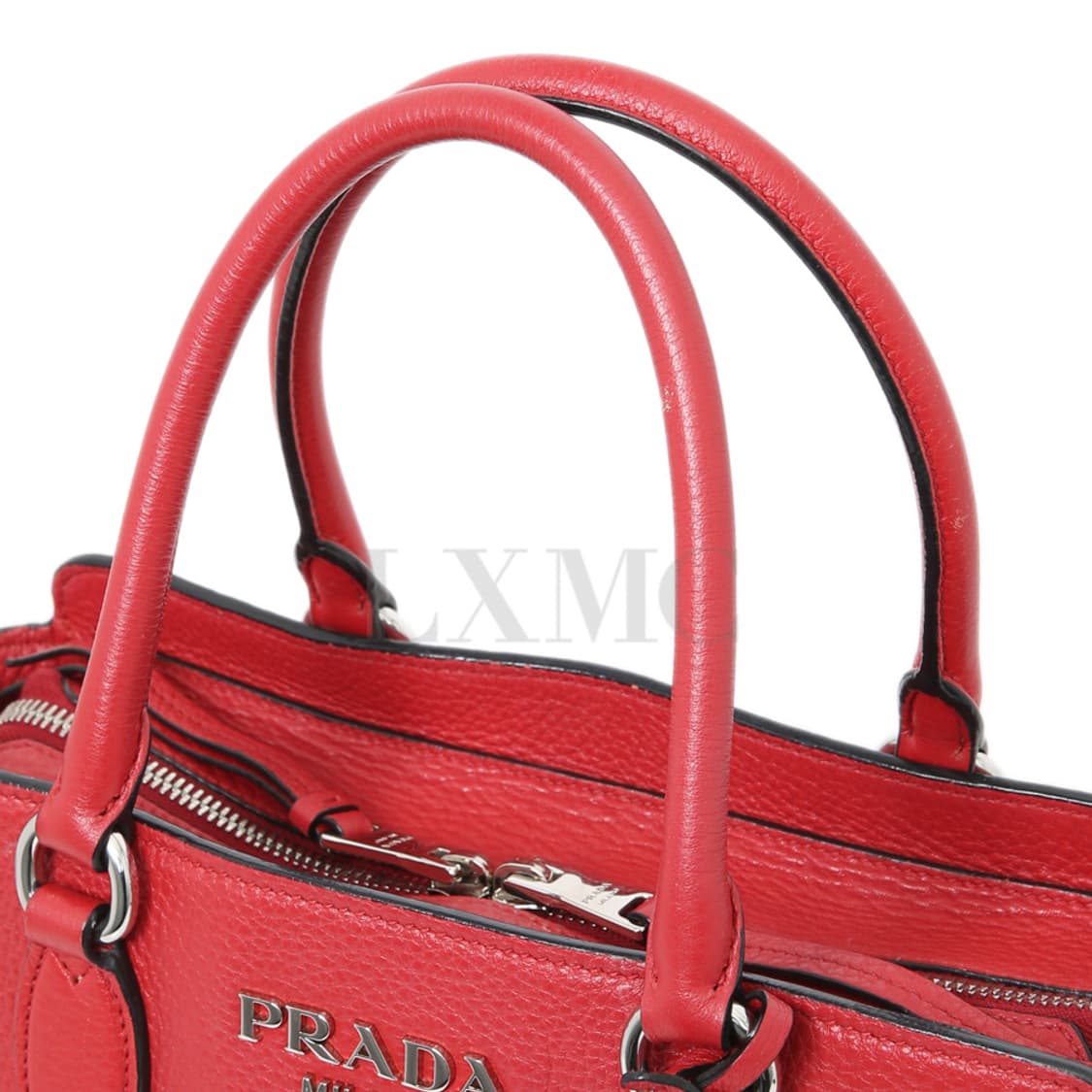 프라다 비텔로 다이노 토트 레드 숄더백 1BA205 상품이미지8