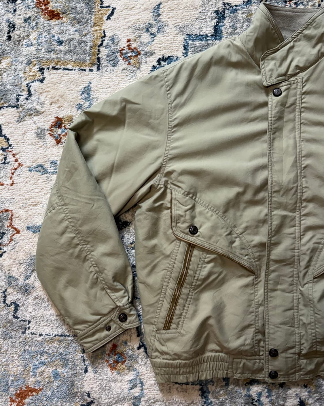 HIGH NECK BOMBER JACKET 상품이미지3