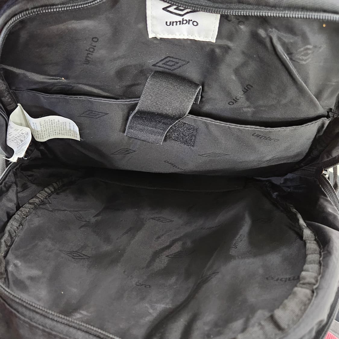 [28L] 엄브로 블랙 백팩 0121Y2 상품이미지4