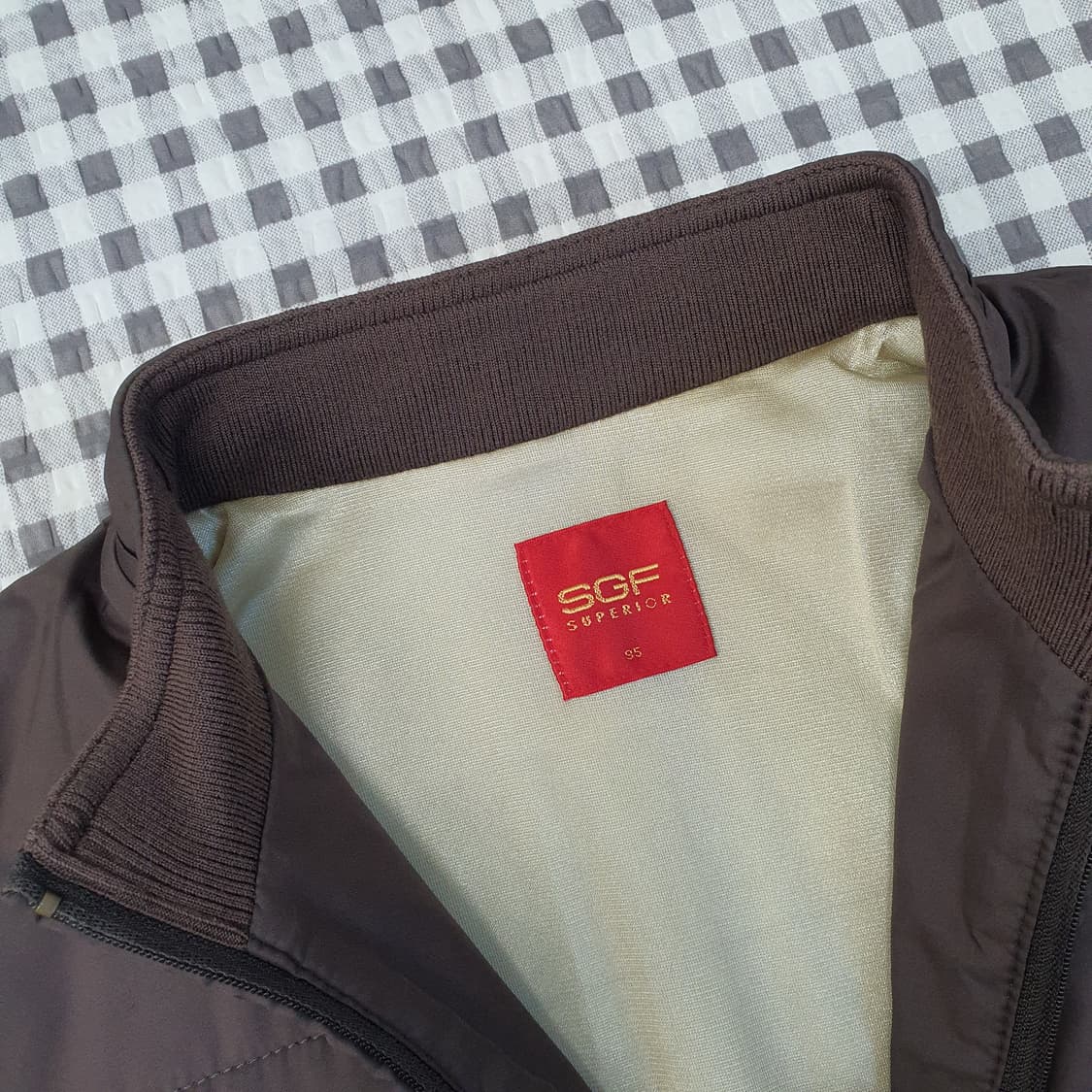 SGF 슈페리어 방풍 반집업 경량패딩 남자95 상품이미지2