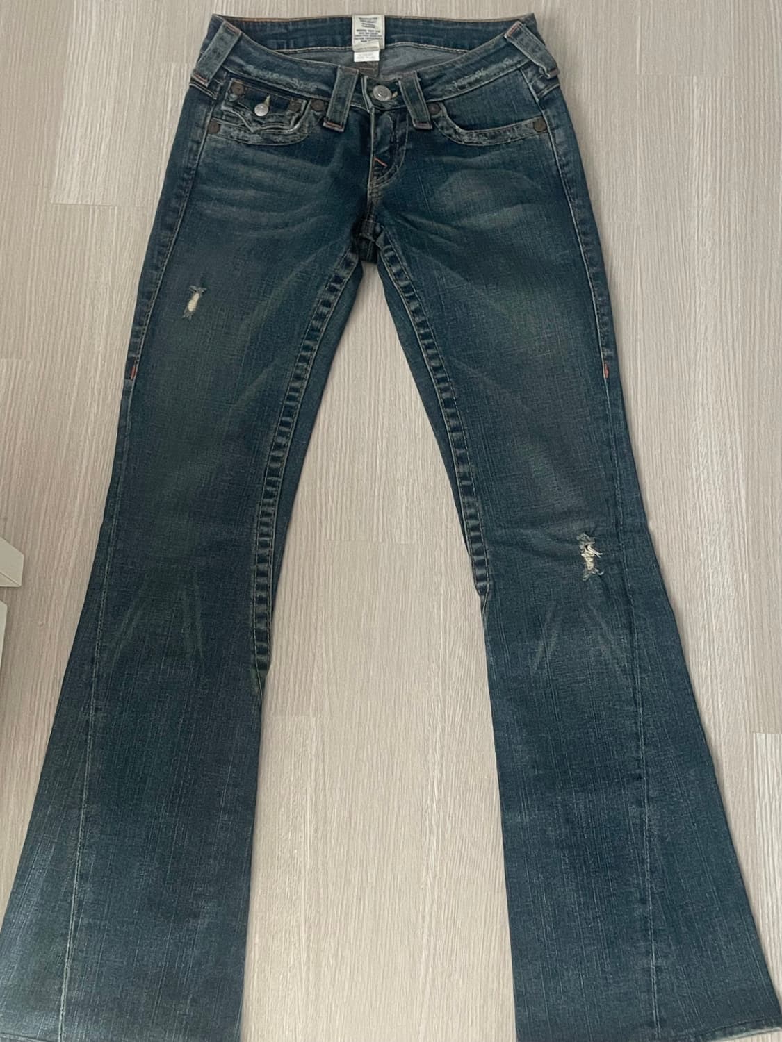 트루릴리전 데미지 로우라이즈 팬츠 24 상품이미지2