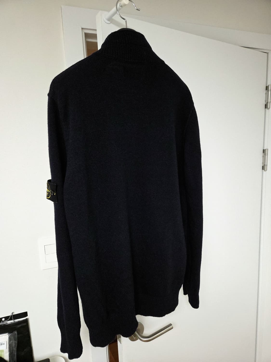 스톤아일랜드 하프 반집업 울 니트 xxl 상품이미지4