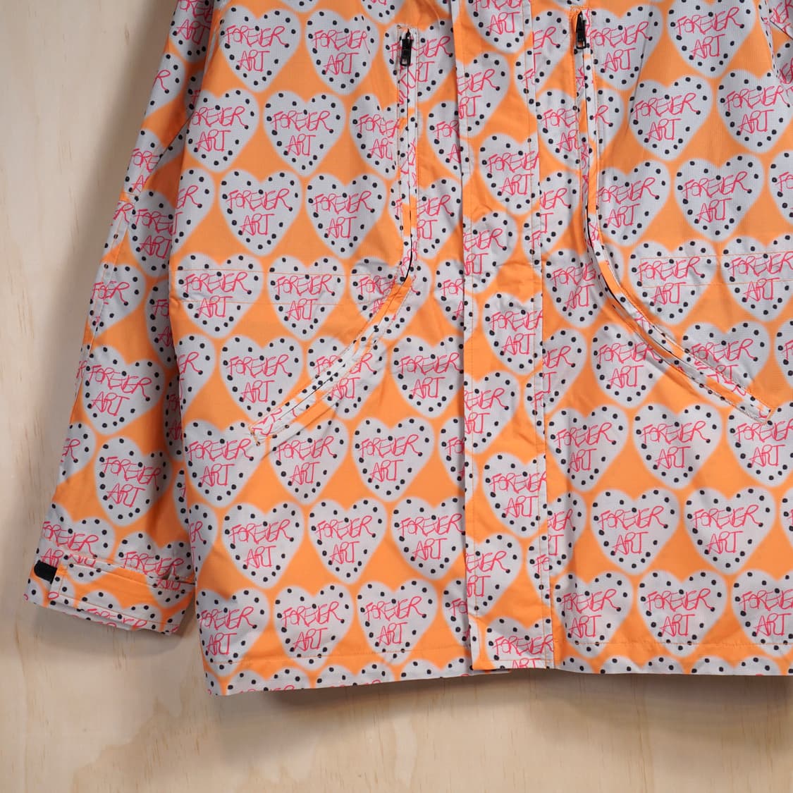 더뮤지엄비지터 아트 포에버 윈드브레이커 자켓 상품이미지4