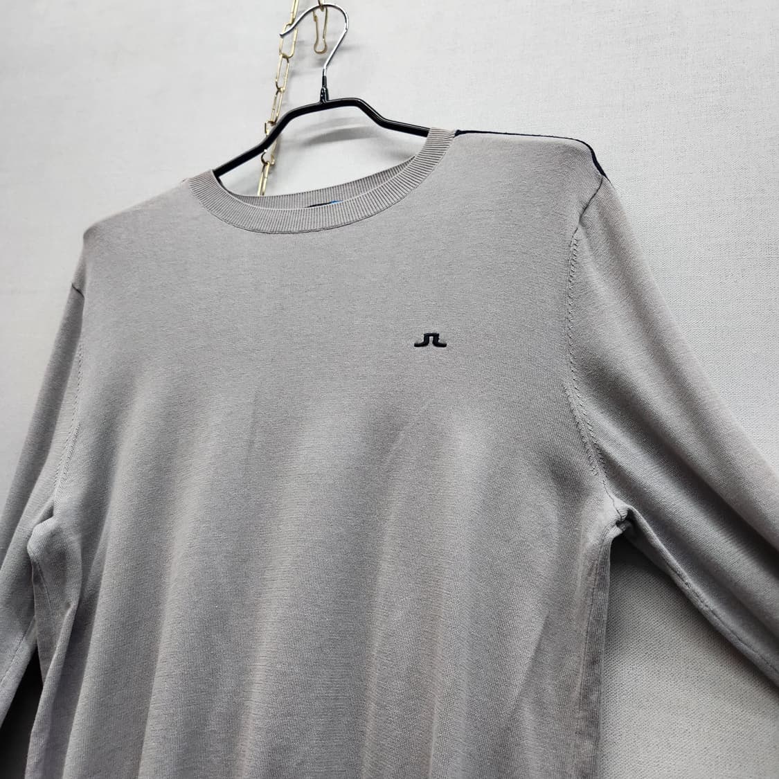 제이린드버그 로고 자수 코튼 얇은니트 M(M) 상품이미지3