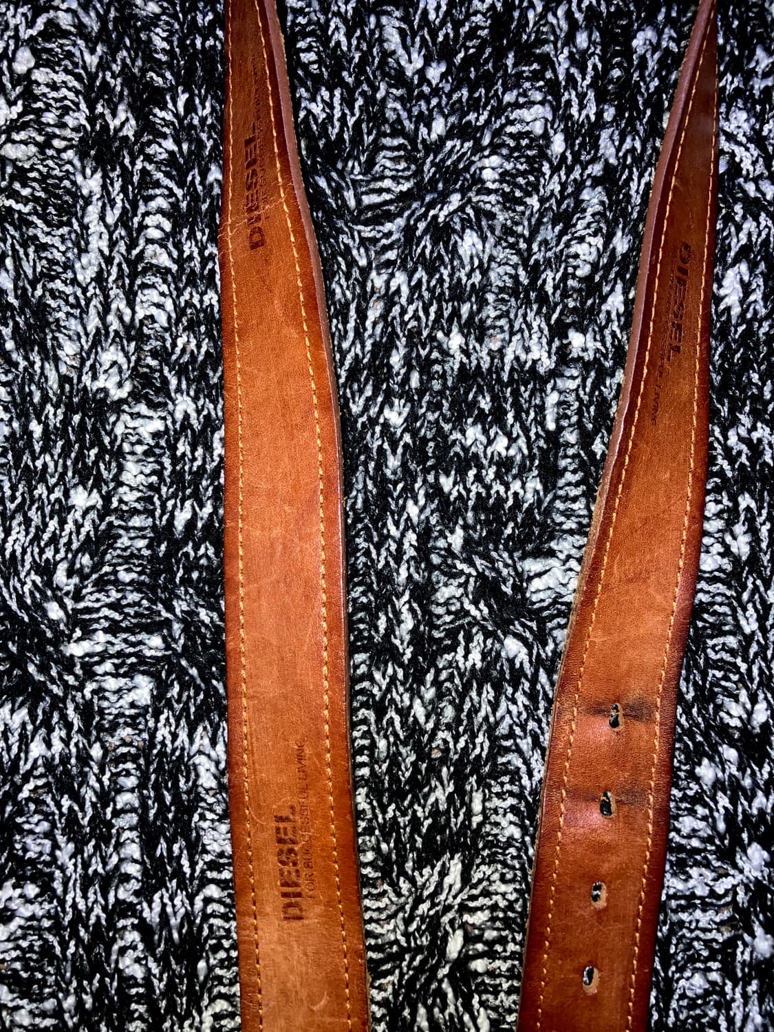 Diesel learher belt 상품이미지3