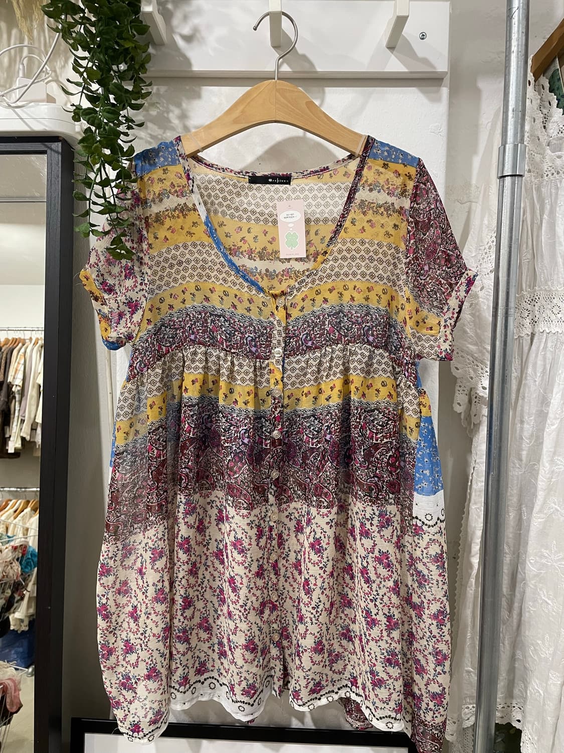 hagumi floral blouse 상품이미지7