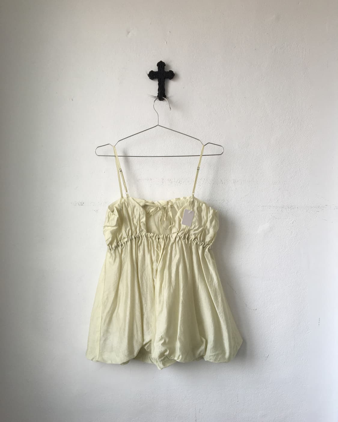 Organza mood balloon fit sleeveless 상품이미지4