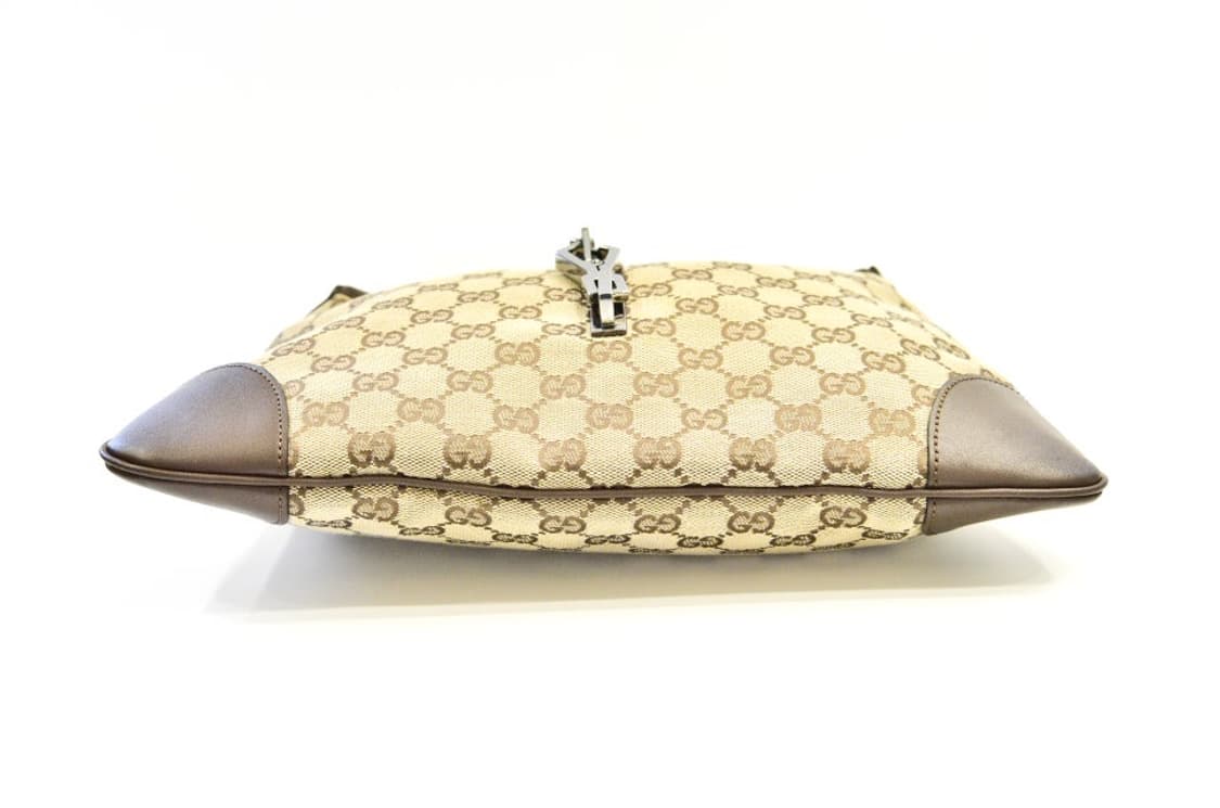 구찌 GG 모노그램 캔버스 재키 호보 숄더백(정품) 상품이미지8