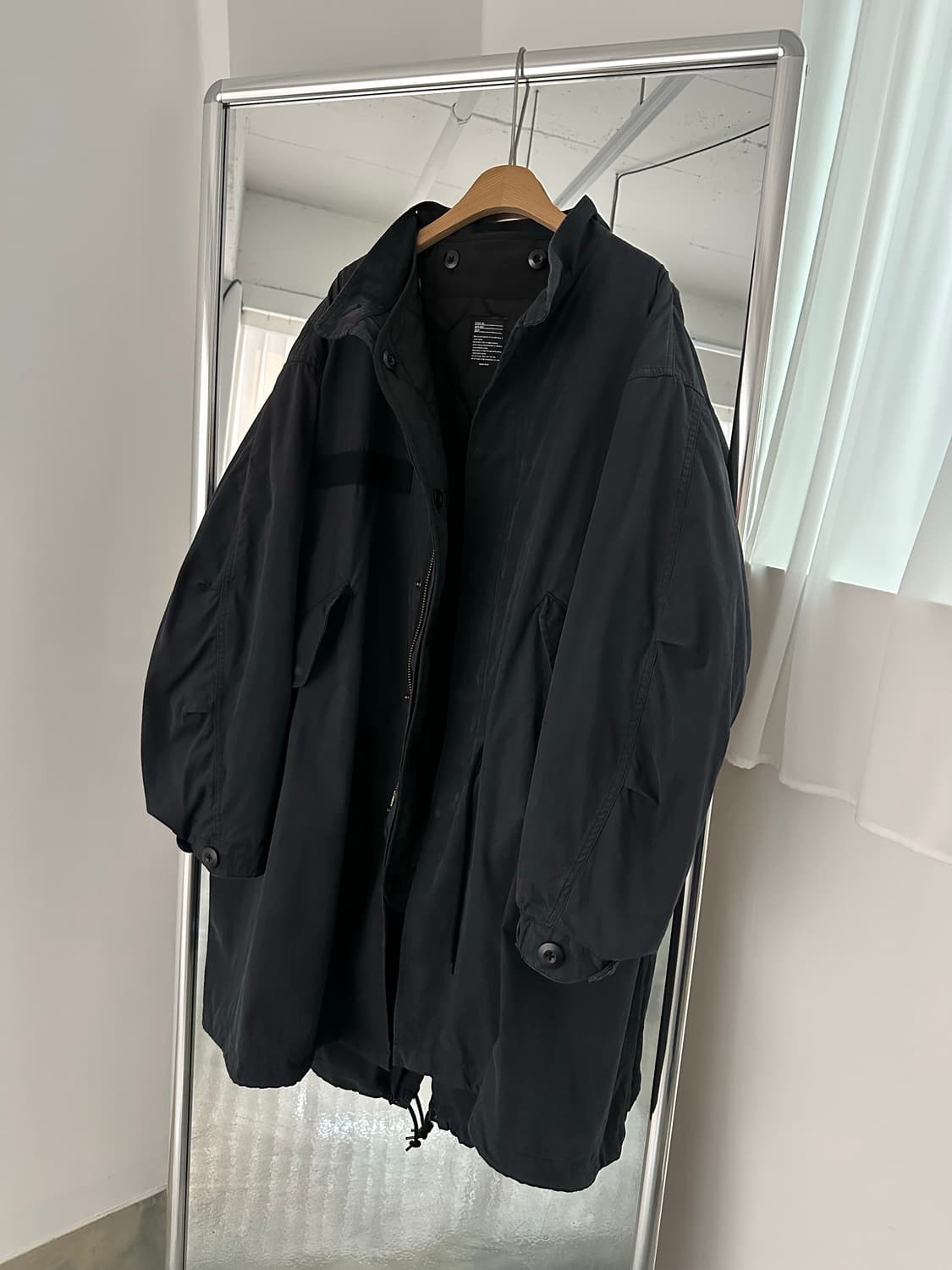 빔즈 M-65 개파카 피쉬테일 야상 모즈코트 라이너 내피 퀼팅 자켓 상품이미지1