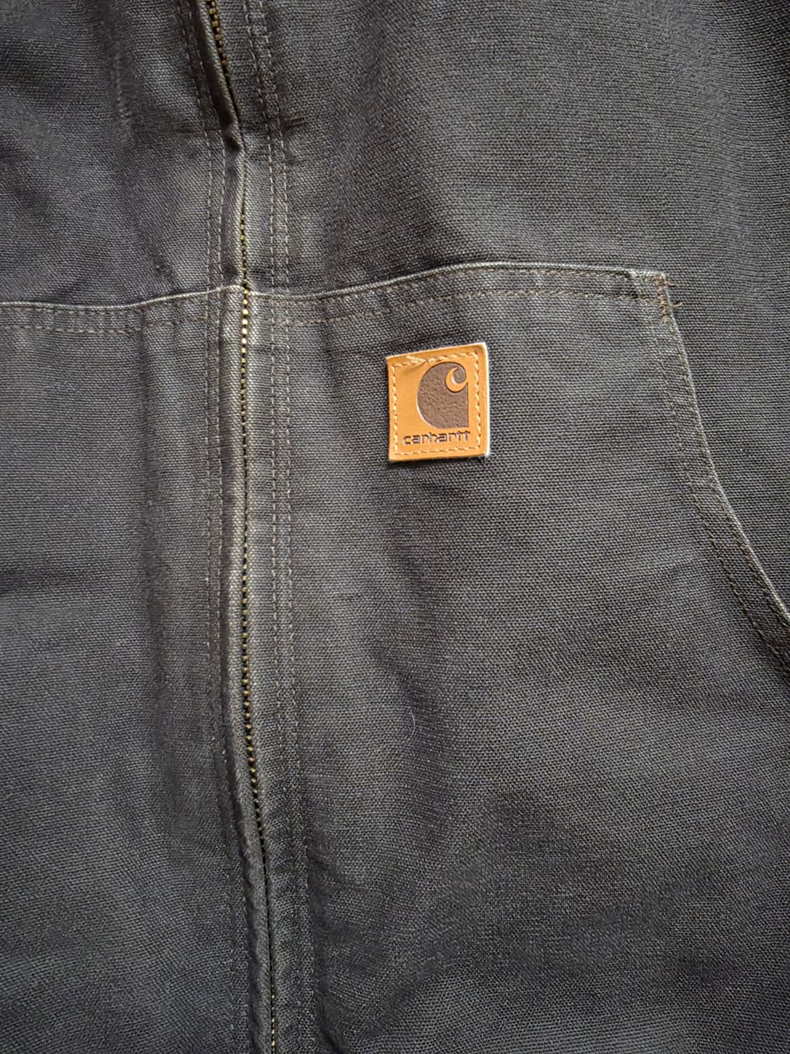 [XL] OG 칼하트 J130 액티브 자켓 칼하트 다크브라운 상품이미지3