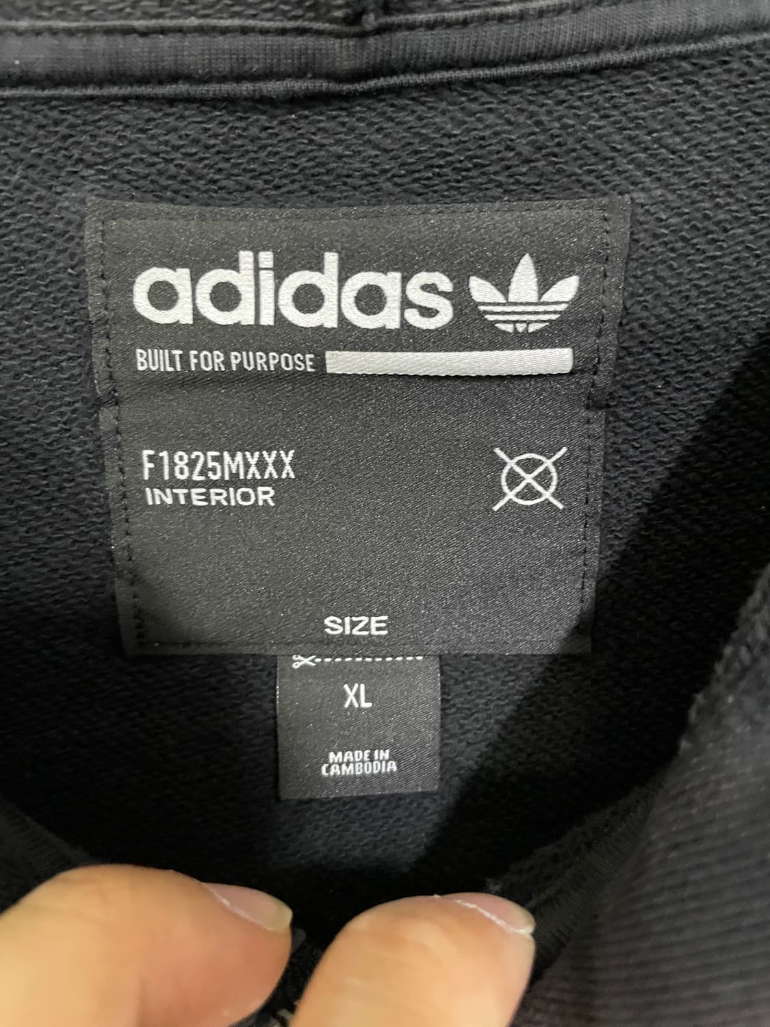 아디다스 블랙 후드집업 상품이미지5