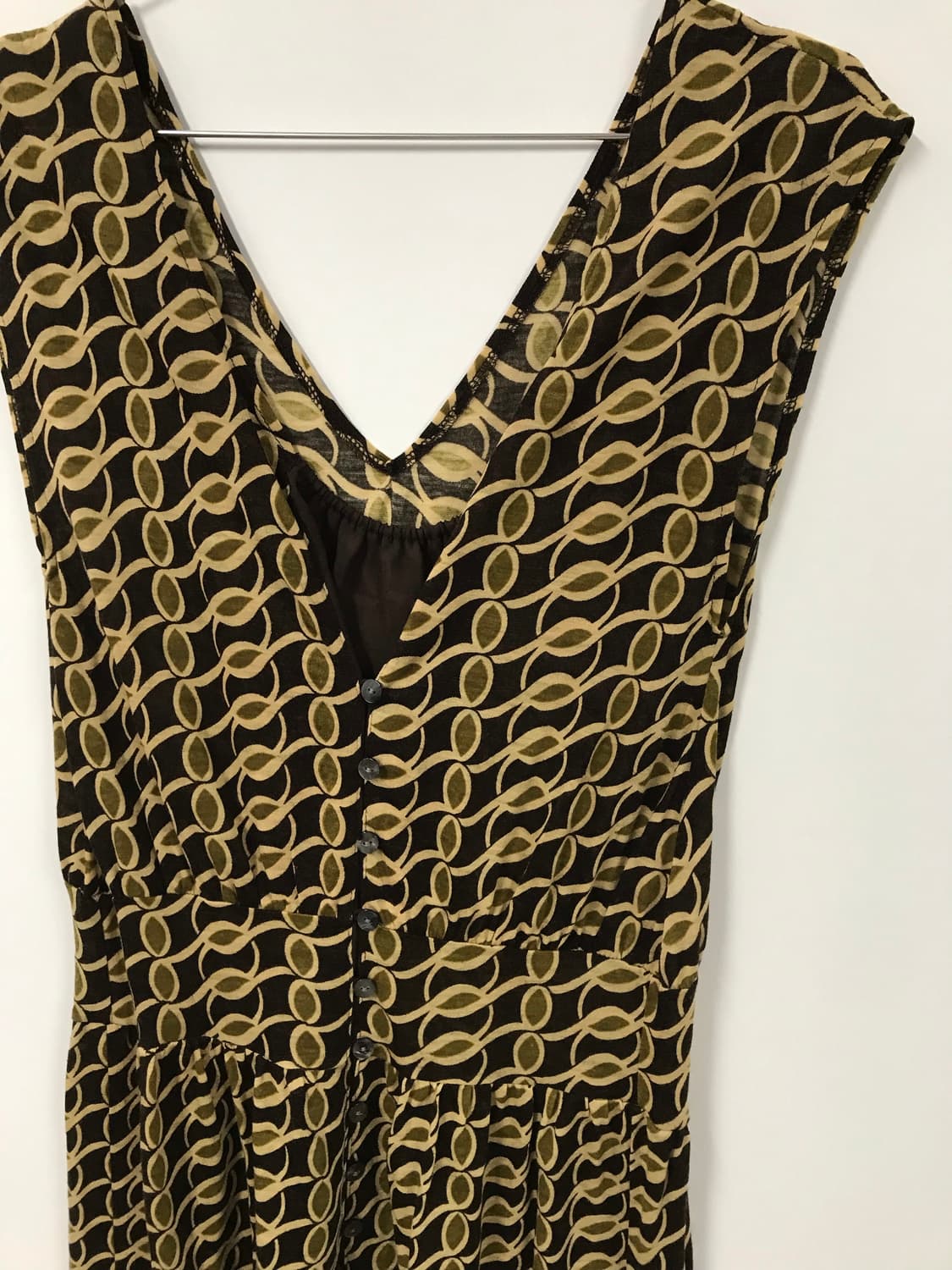 빈티지 레이어드 패턴 원피스 상품이미지4