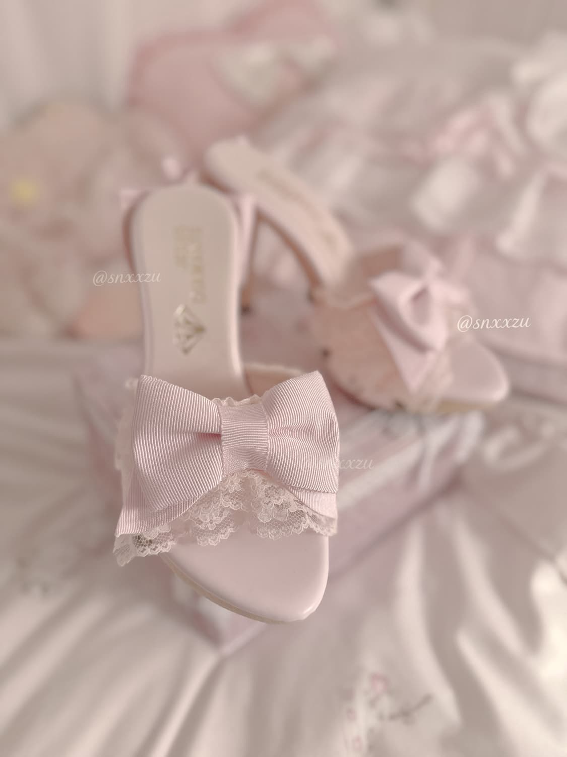 지저스디아망떼 핀터깔 핑크 구두힐 리즈리사 라떼갸루 히메카지 대장 빈티지 상품이미지7