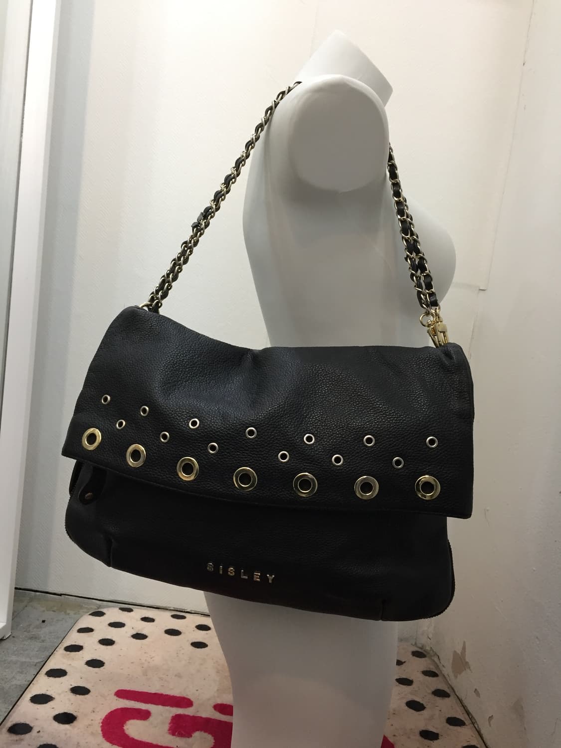 시슬리 아일렛 체인 숄더백 상품이미지1