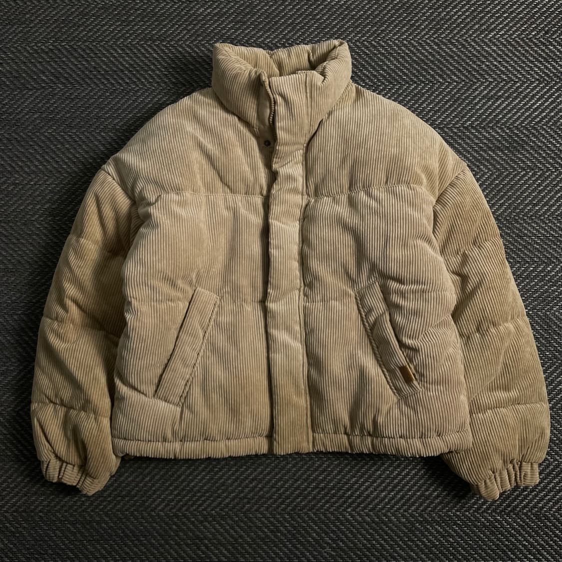 후아유 골덴 코듀로이 패딩 점퍼y 3932 상품이미지2