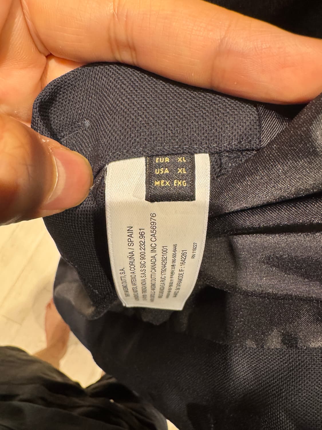 Massimo Dutti 네이비 자켓 xl 상품이미지2