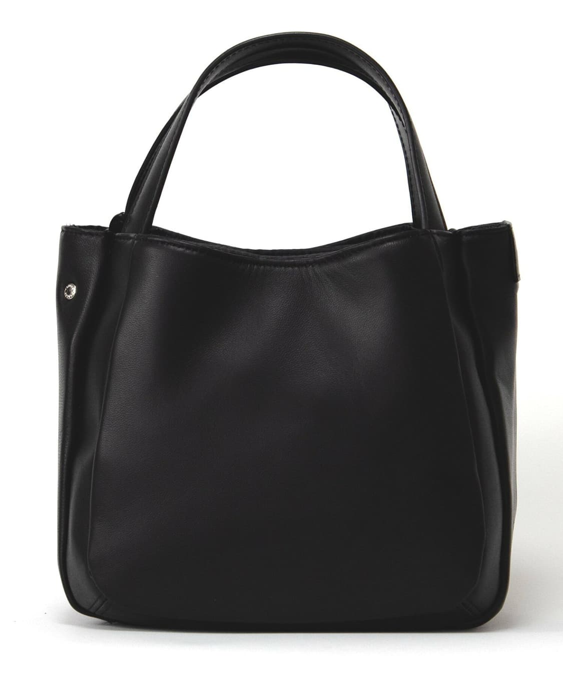 요지 야마모토 YSACCS 블랙 레더 미니 토트백 상품이미지2