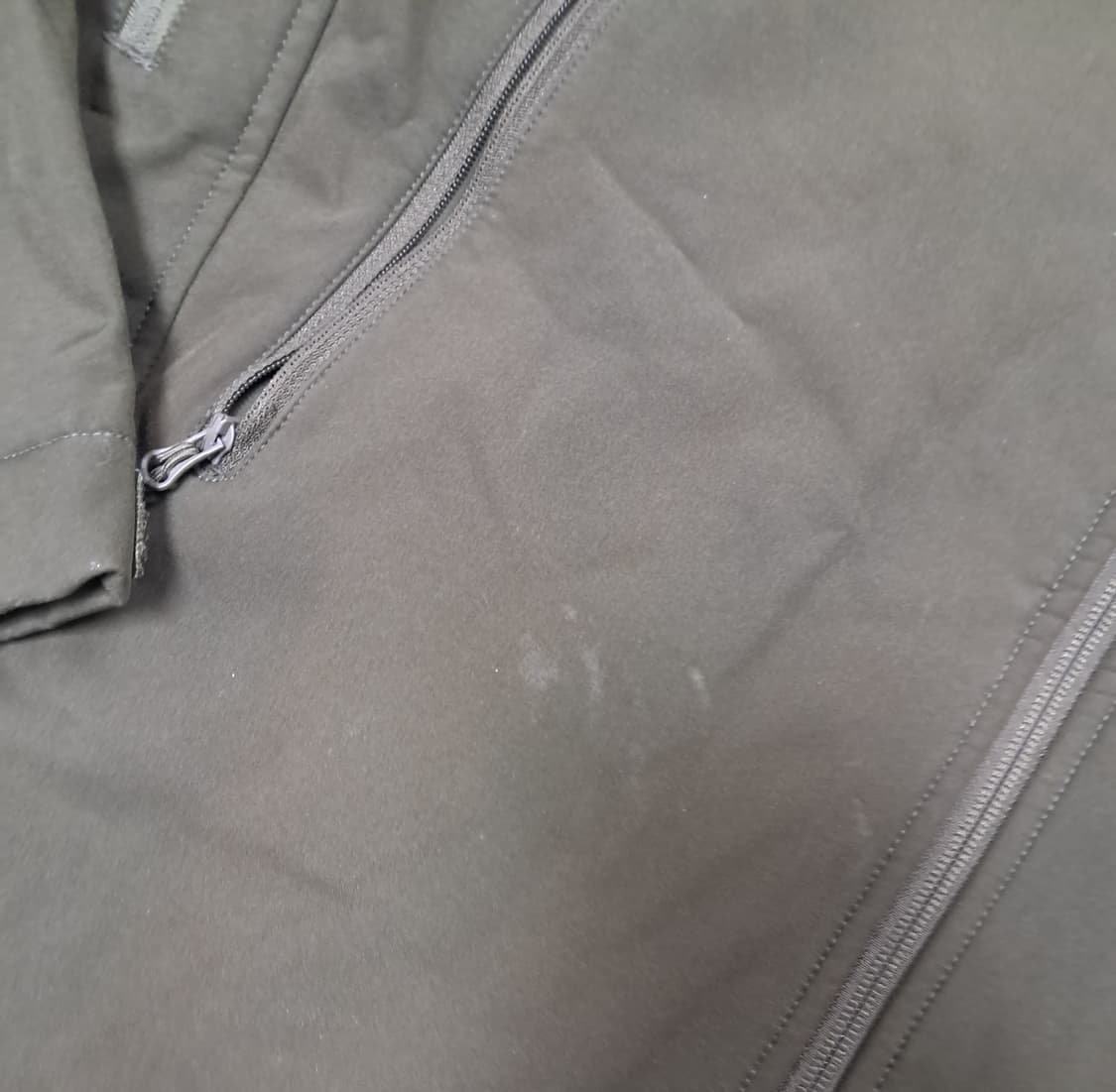 스페이드  후드 소프트쉘 자켓 올리브 상품이미지6