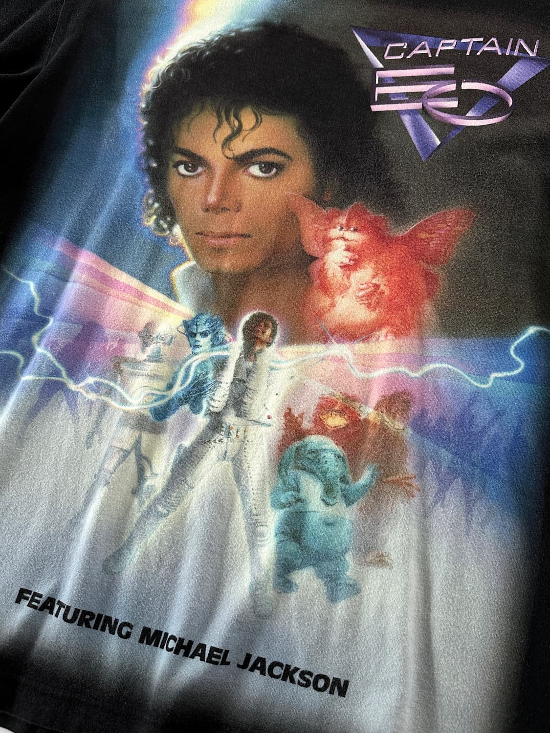 ‘Captain EO' 마이클 잭슨 티셔츠 (GD 착용) 상품이미지6