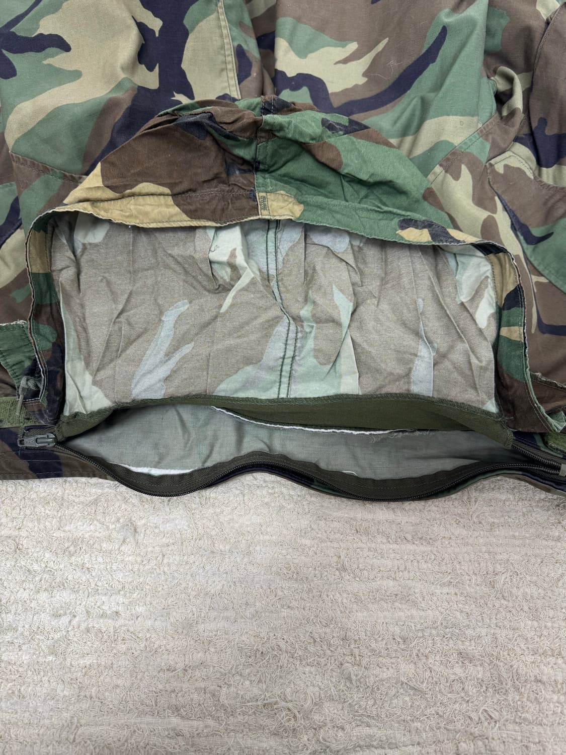 •Vintage 미군 오리지널 M-65 필드자켓 우드랜드 카모 상품이미지5