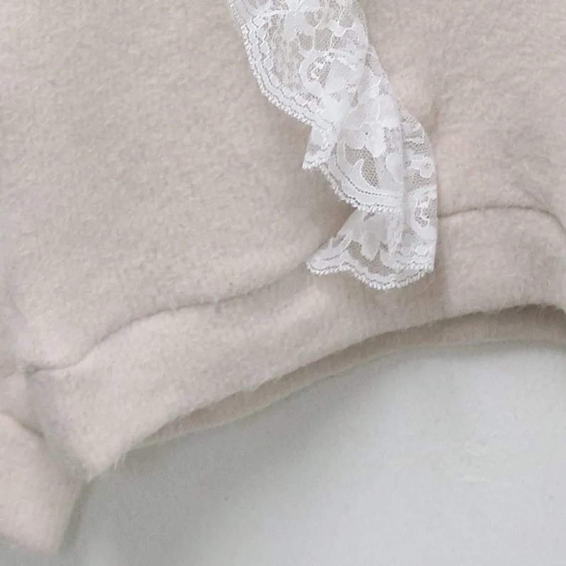 DOLLY RIBBON 히메갸루 딸기우유 레이스 니트 61226 상품이미지5