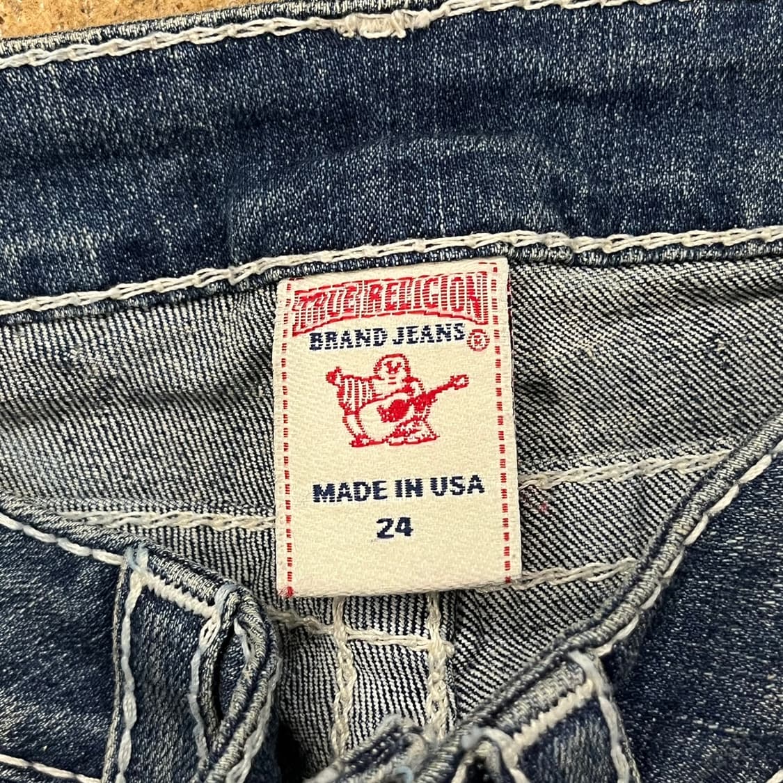 [정품/24] 트루릴리젼 데님 팬츠  청바지 b15 상품이미지5