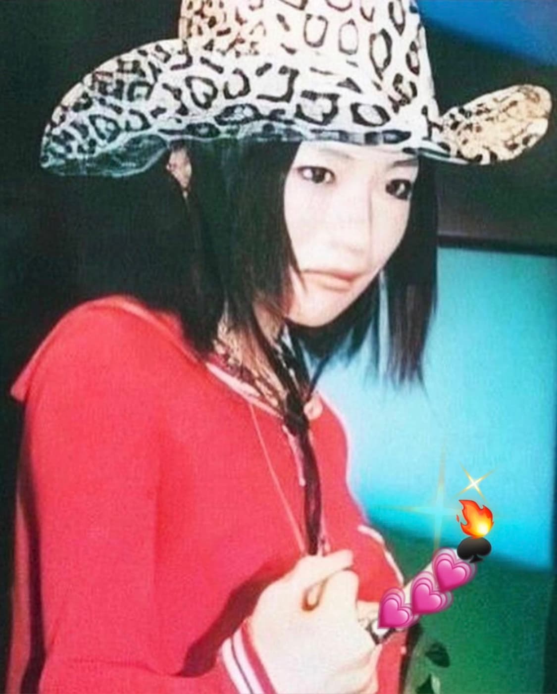 vintage Leopard hair-on leather hat 상품이미지10