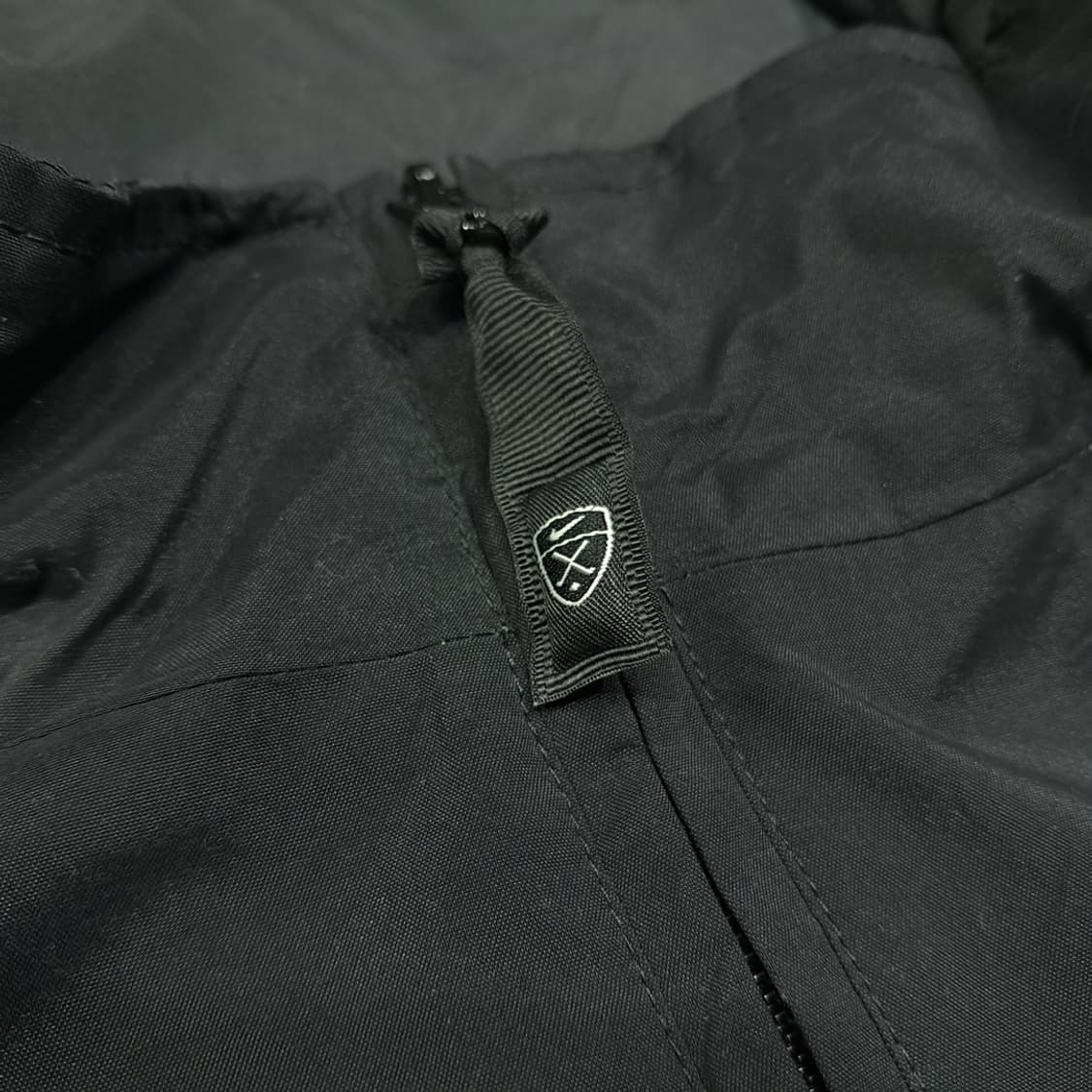 CK051 2XL 나이키골프 00s 스톰핏 하프집업 블랙 바람막이 자켓 상품이미지4