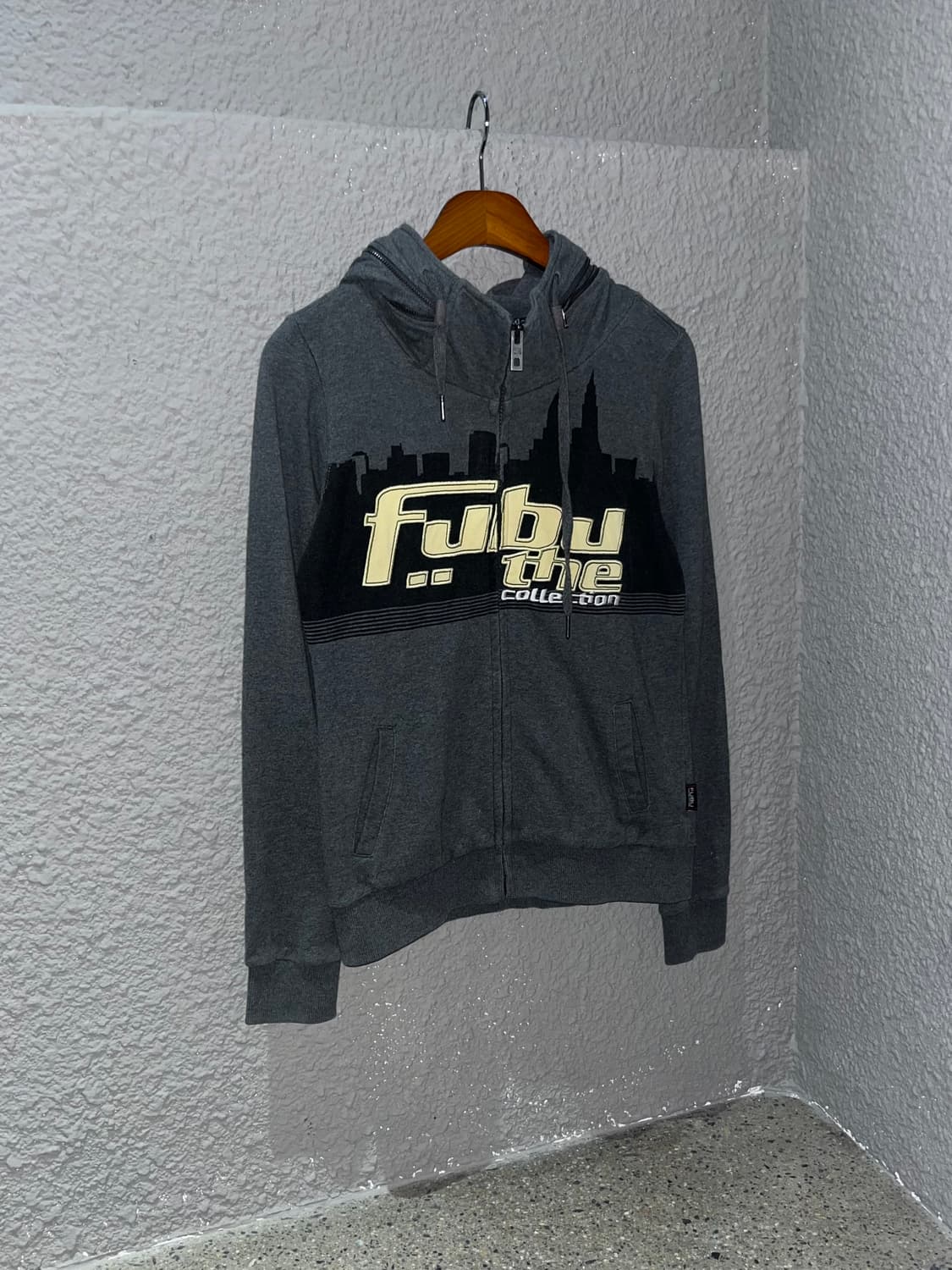 FUBU 로고 후드집업 상품이미지1