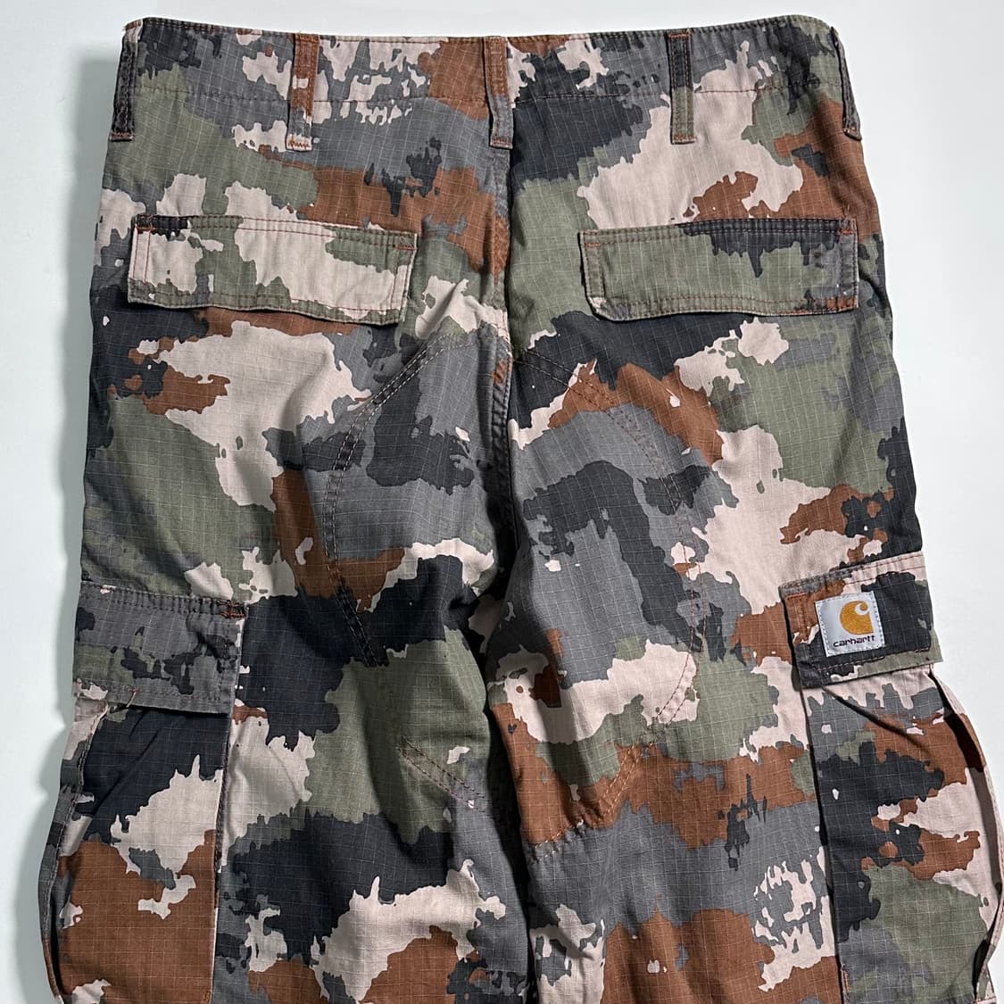 칼하트 립스탑 카모 카고팬츠 상품이미지5
