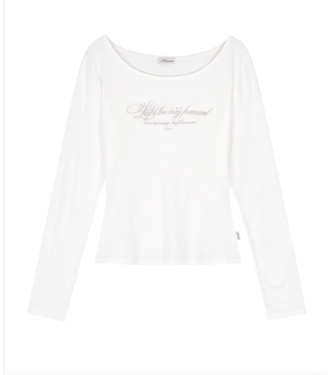 새상품 클리시어 클린 레터탑 긴팔 티셔츠 상품이미지1