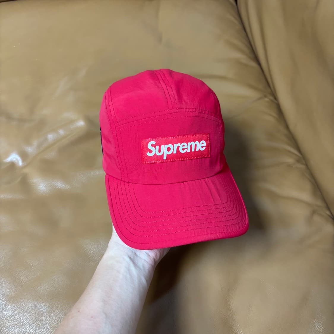 Supreme 슈프림 트레일 레드 캠프캡 모자 (Trail Red) 상품이미지2