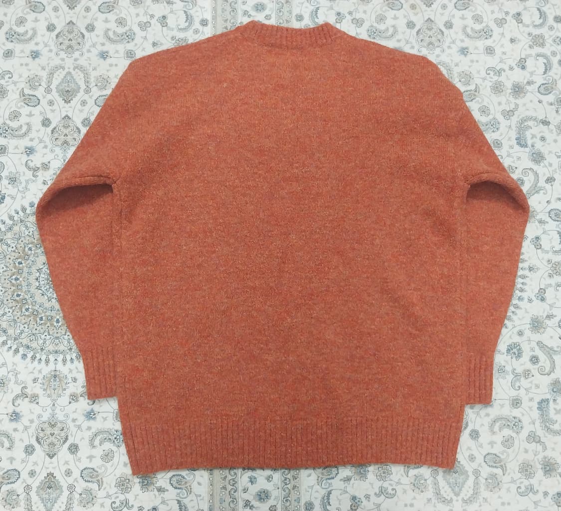 블론드나인 오렌지 브러쉬 니트 XL 상품이미지2